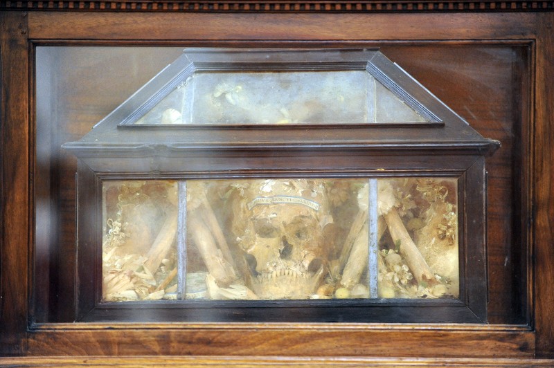 Ambito toscano sec. XIX, Reliquiario di San Celestino