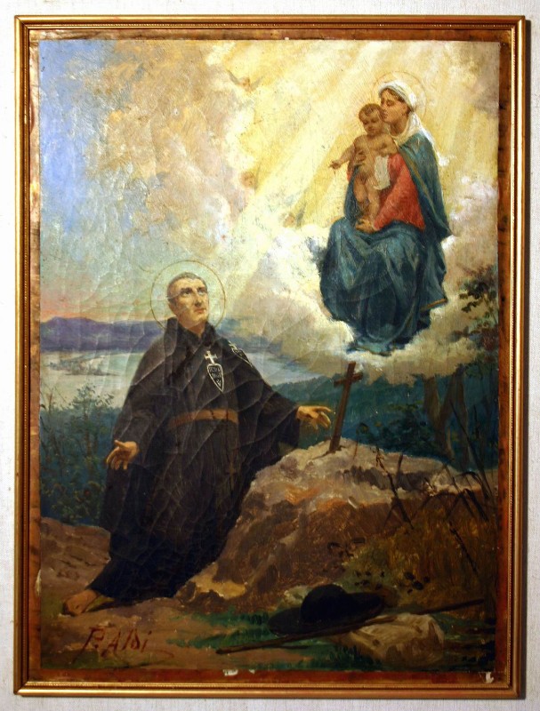 Aldi P. (1880), Apparizione della Madonna a San Paolo della Croce