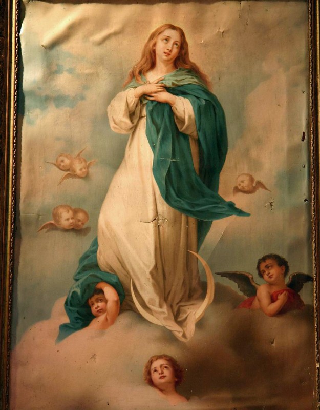 Ambito dell'Italia centrale sec. XX, Madonna immacolata