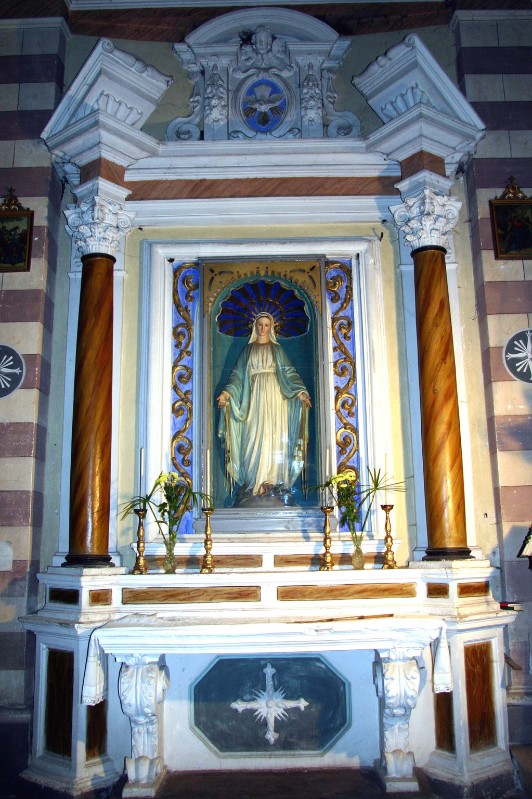 Bott. toscana (1744), Altare della Madonna immacolata