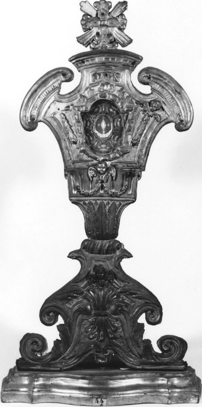 Bott. romana (1860), Reliquiario a ostensorio di San Clemente papa