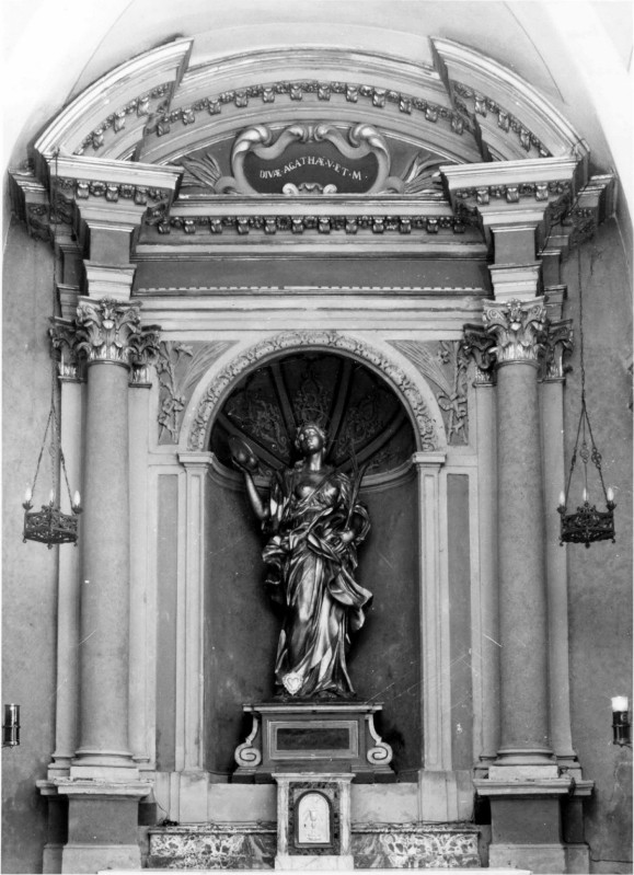 Maestranze romane (1636 circa), Altare di Sant'Agata