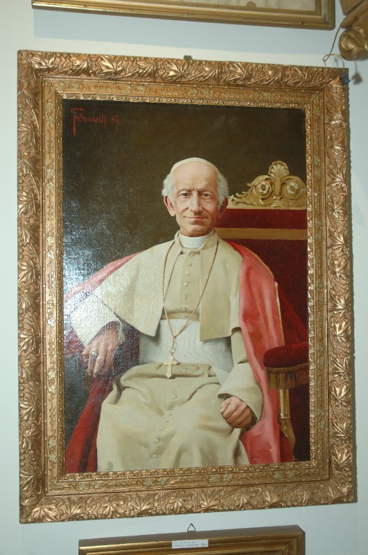 Scarelli F. (1887), Dipinto con Papa Leone XIII