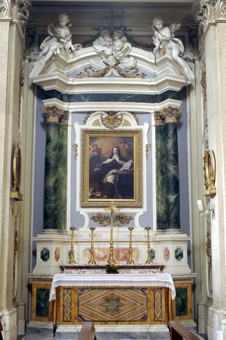 Maestranze laziali (1756), Cappella di Santa Teresa