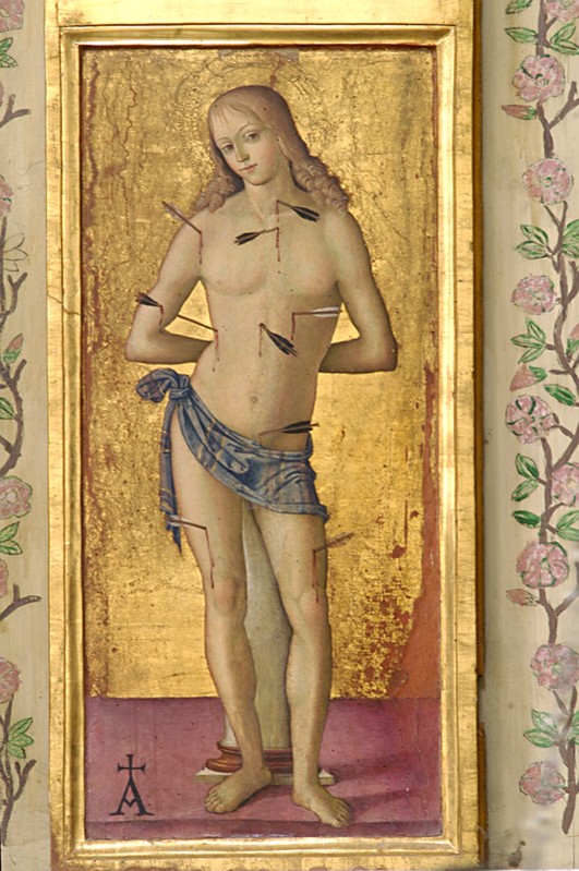 Bott. laziale (1501), San Sebastiano