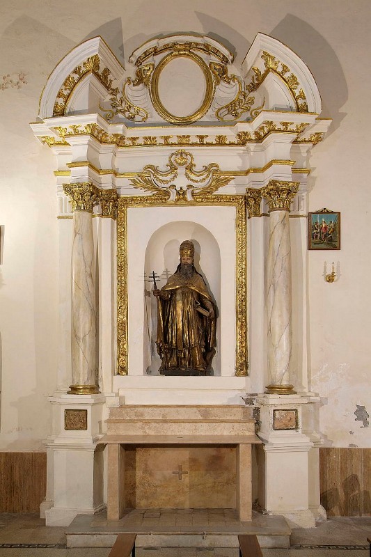 Bott. laziale sec. XVII, Altare San Silvestro Papa