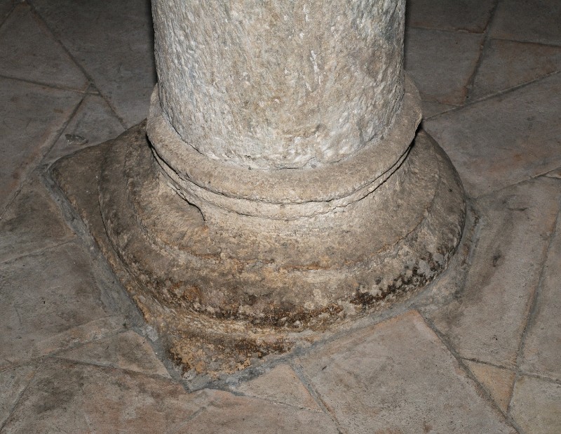 Marmoraio romano sec. I, Base di colonna di tipo attico