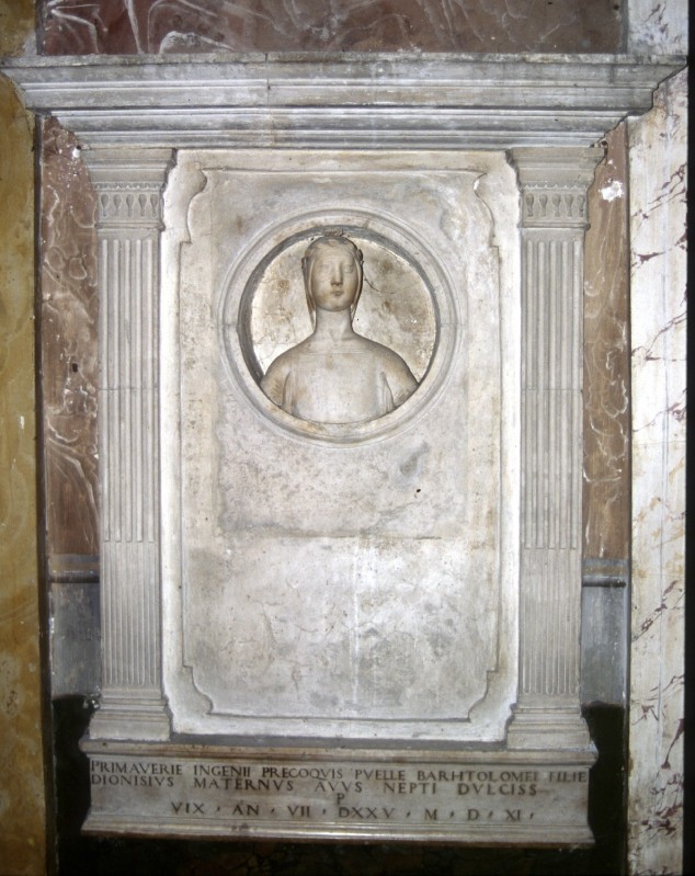 Di Filippo Di Ubaldo F. (1511), Monumento sepolcrale di Primavera Vincenti