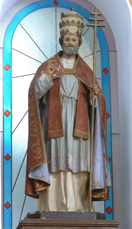 Bott. laziale sec. XIX, Statua di San Fabiano papa