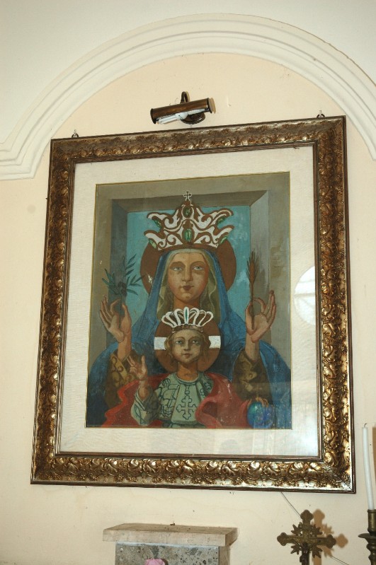Sucurezza A. sec. XX, Dipinto con la Madonna della civita