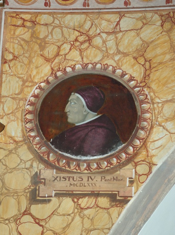 Vitiello F. (1944), Dipinto con papa Sisto IV