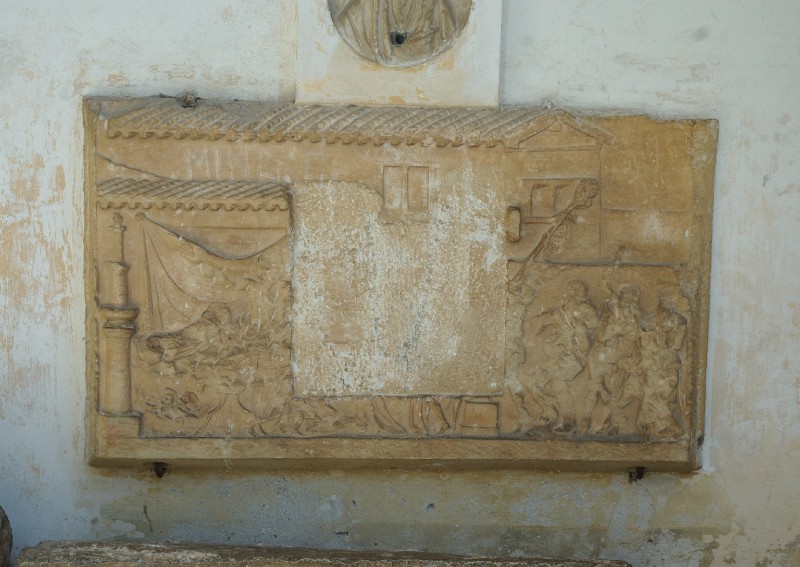 Ambito campano sec. II, Bassorilievo con scene di vita dell'antica Roma