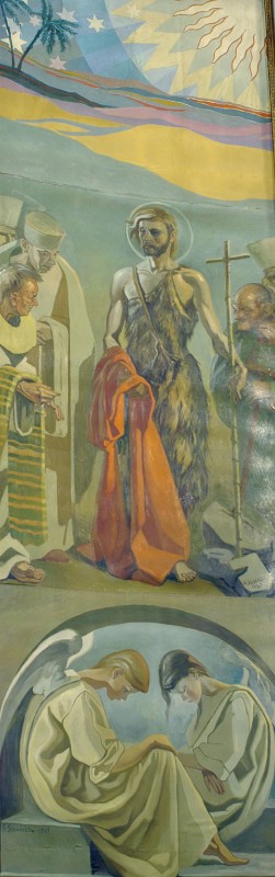 Sicurezza A. (1967), Dipinto con San Giovanni Battista nel deserto