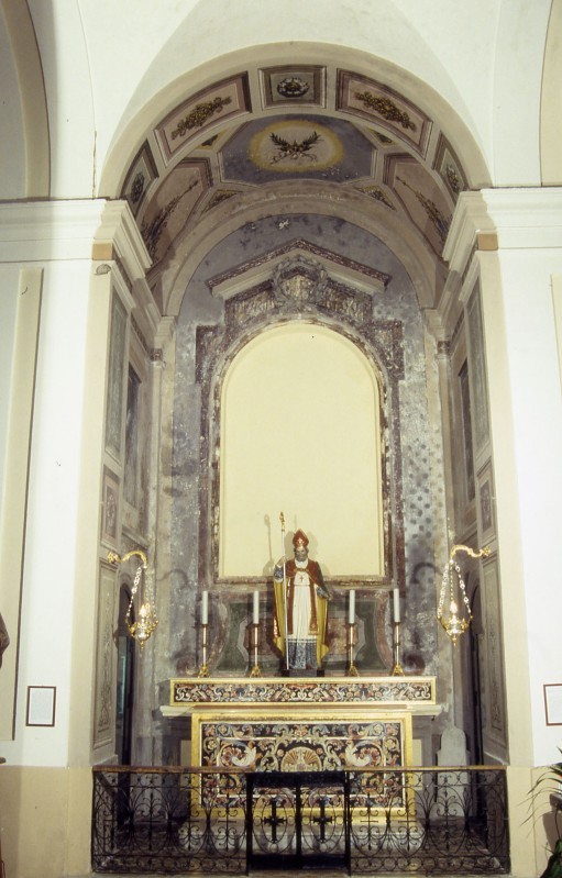 Maestranze laziali sec. XVIII, Altare della cappella di S. Erasmo