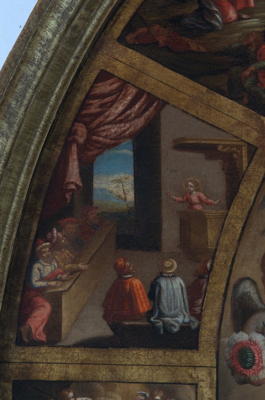 Aquila P. (1686), Mistero gaudioso di Gesù Bambino docente