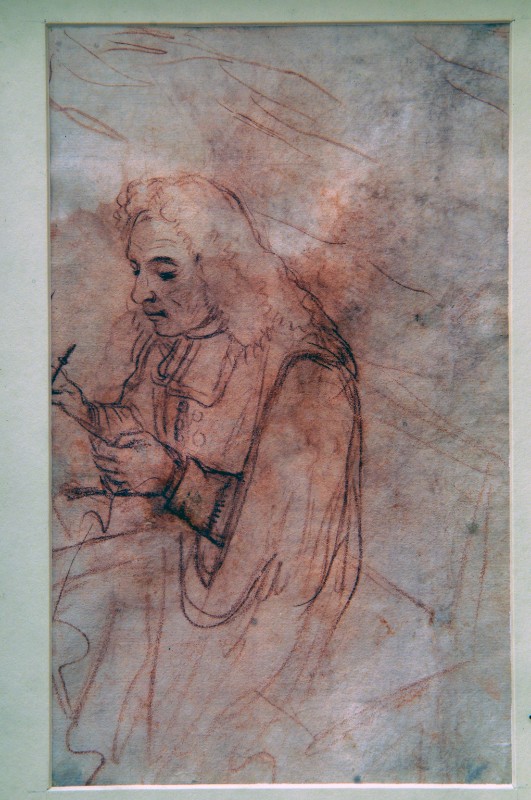 Ambito napoletano sec. XVII, Ritratto di uomo