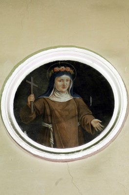 Cianti M. (1883), Dipinto di Santa Rosa da Viterbo