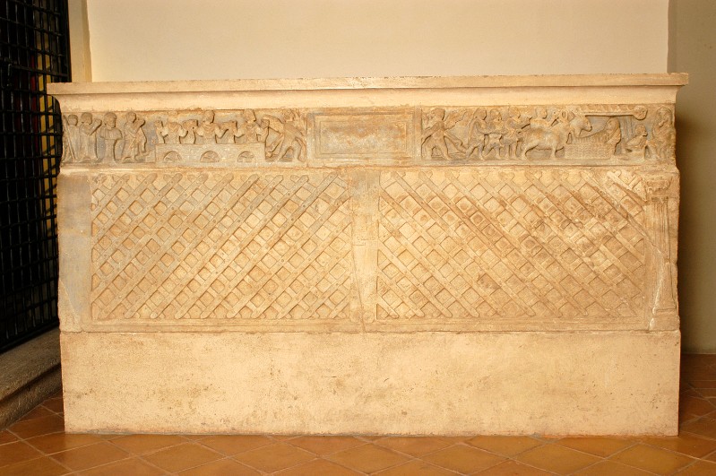 Maestranze romane sec. IV, Sarcofago