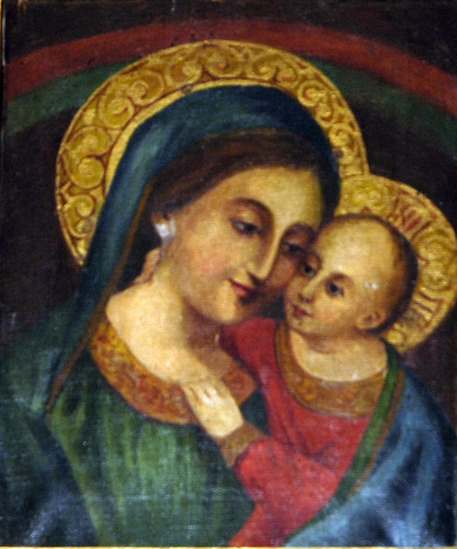 Scuola ligure sec. XV, Madonna col Bambino
