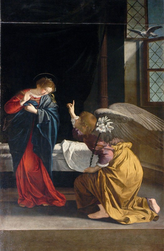 Gentileschi O. sec. XVII, Annunciazione