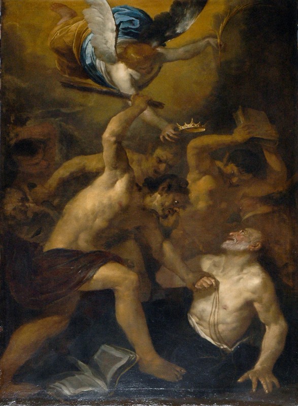 De Ferrari O. (1630), Sant'Andrea Avellino tentato dai demoni