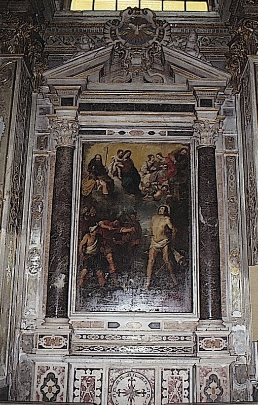 Maestranze liguri sec. XVII, Altare di San Sebastiano