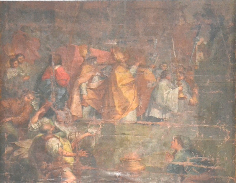 Tagliafichi S. secc. XVIII-XIX, Trasporto reliquie dei Santi Gervasio e Protasio
