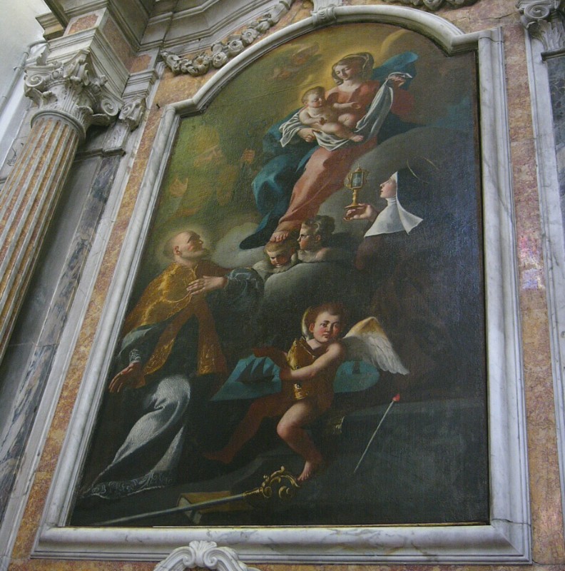 Guascone F. (1768), Madonna con Bambino e santi