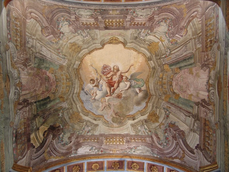 Guascone F. sec. XVIII, S. Giovanni Battista in gloria