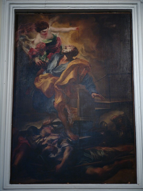 De Ferrari G. sec. XVII, San Pietro liberato dal carcere