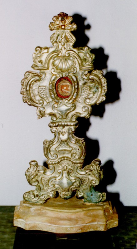Ambito ligure sec. XVIII, Reliquiario di Sant'Erasmo Martire