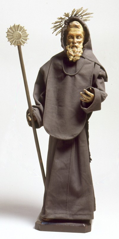 Fantoni G. sec. XX, Statuetta di San Francesco di Paola