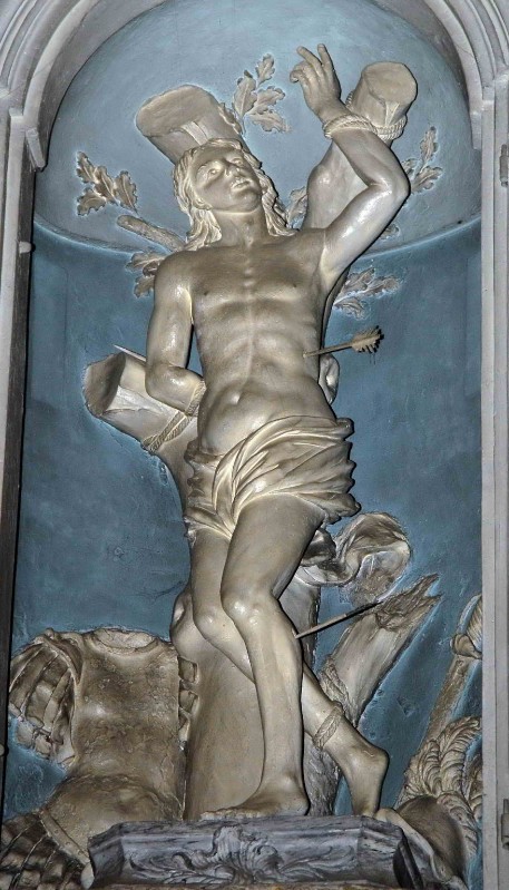 Bottega lombarda sec. XVIII, San Sebastiano