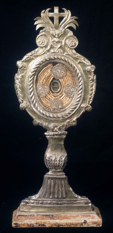 Bottega lombarda sec. XIX, Reliquiario di Sant'Erasmo