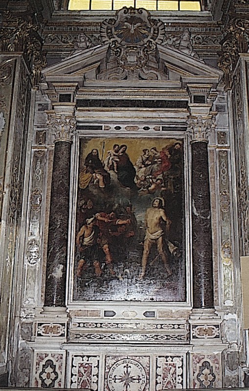 Maestranze lombarde sec. XVII, Altare di San Sebastiano