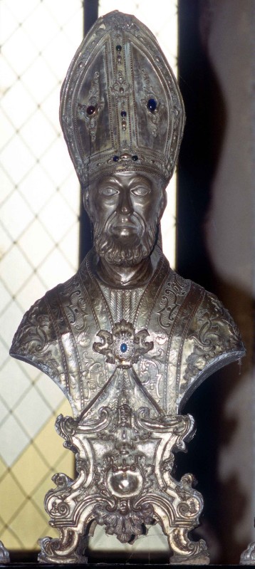 Bottega piemontese sec. XVIII, Busto di Sant'Apollinare