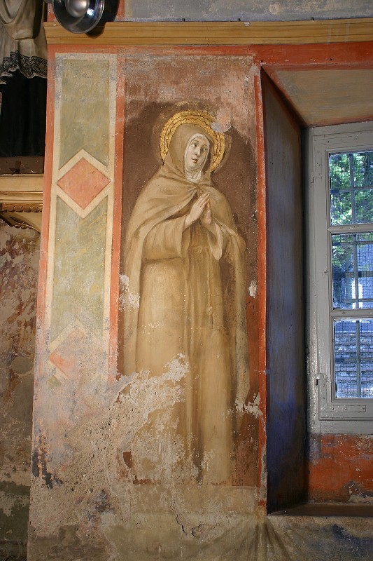 Ambito lombardo secc. XVI-XX, Santa Chiara d'Assisi