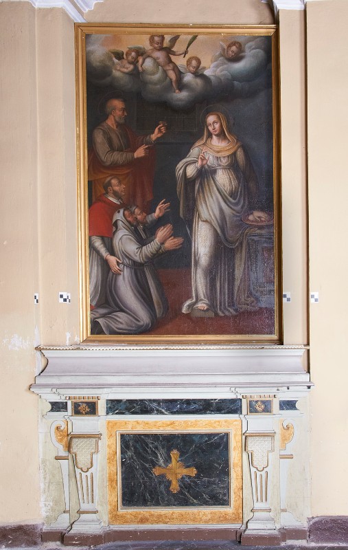 Ambito lombardo sec. XIX, Altare di Sant'Agata