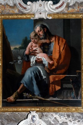 Tiepolo G. B. (1733), San Giuseppe e Gesù Bambino
