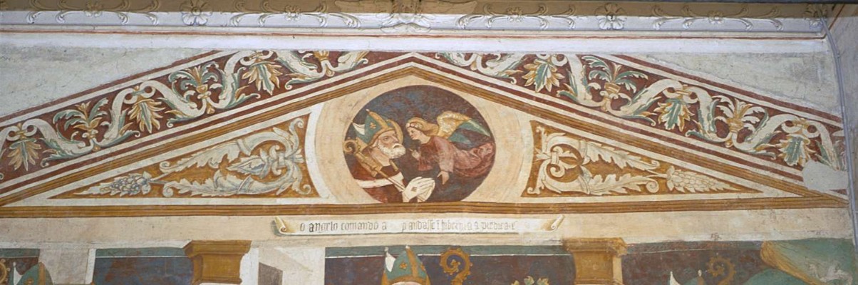 Maestro di S. Patrizio (1514), San Patrizio e l'angelo