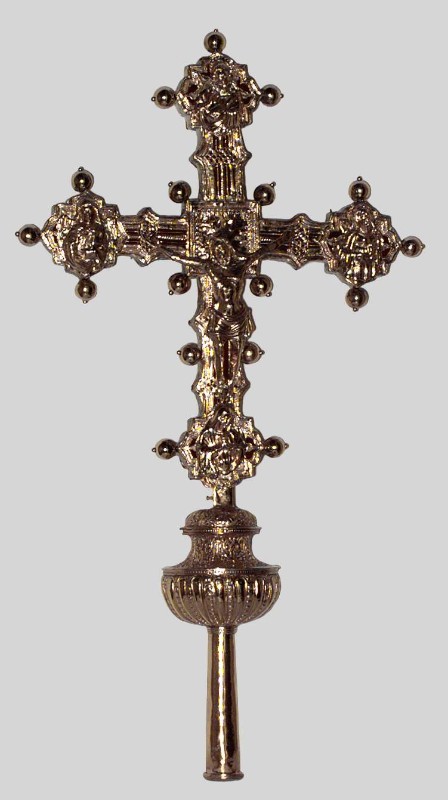 Ambito lombardo-veneto sec. XV-XVI, Croce astile