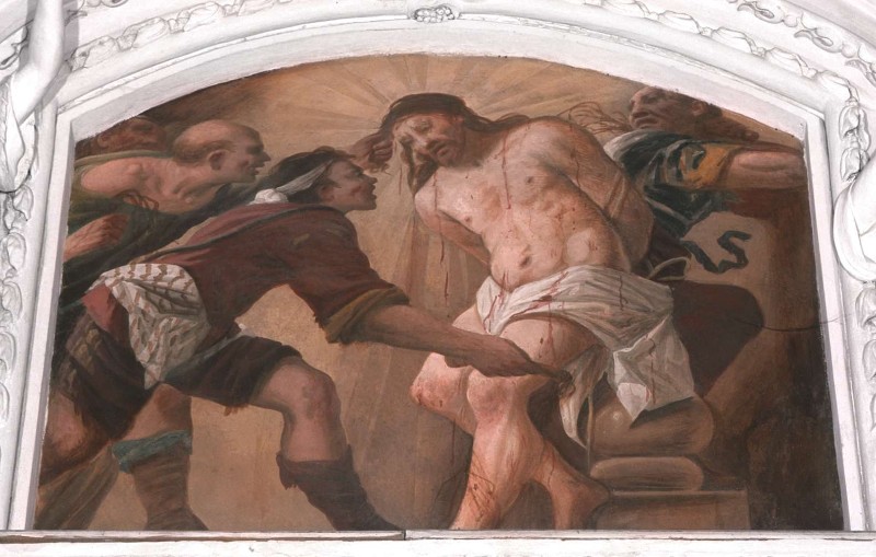 Cifrondi A. sec. XVII, Gesù Cristo flagellato