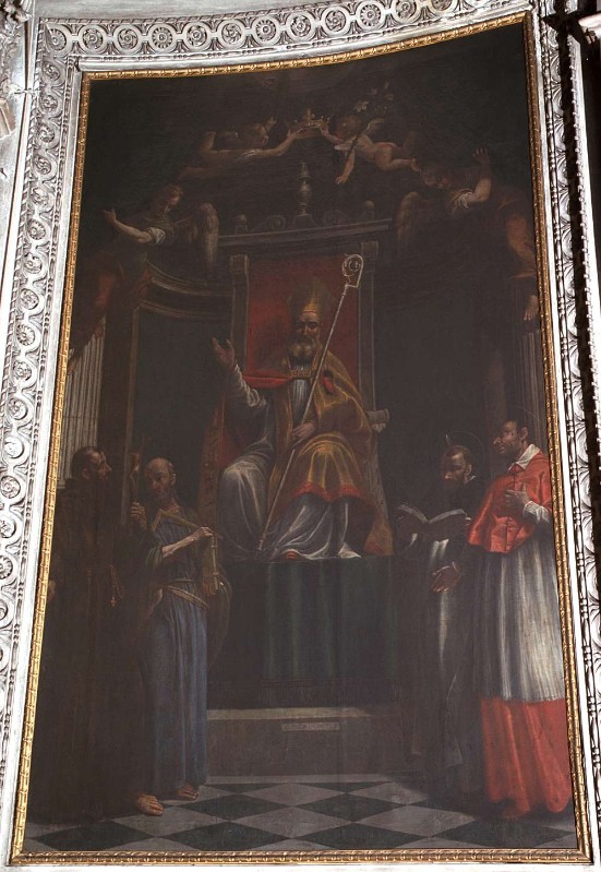 Cavagna G. P. (1620-1625), S. Martino in cattedra e Santi