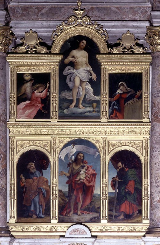 Lotto L. (1522), Polittico di Ponteranica