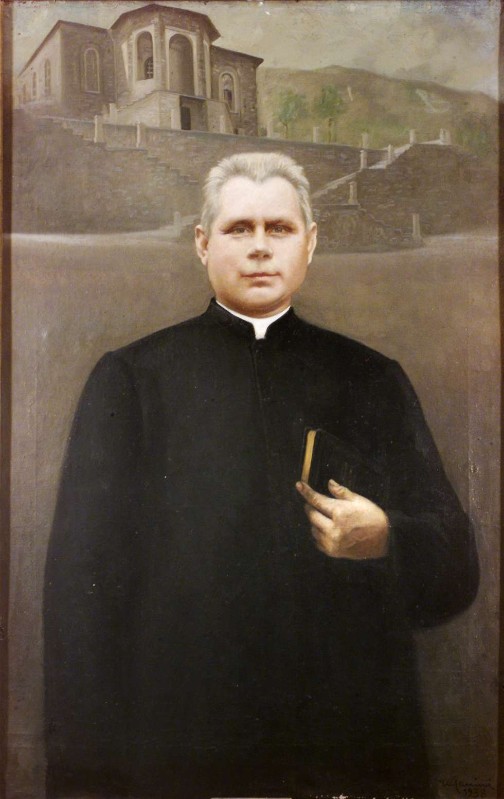 Manini V. (1938), Ritratto del parroco Attilio Busi