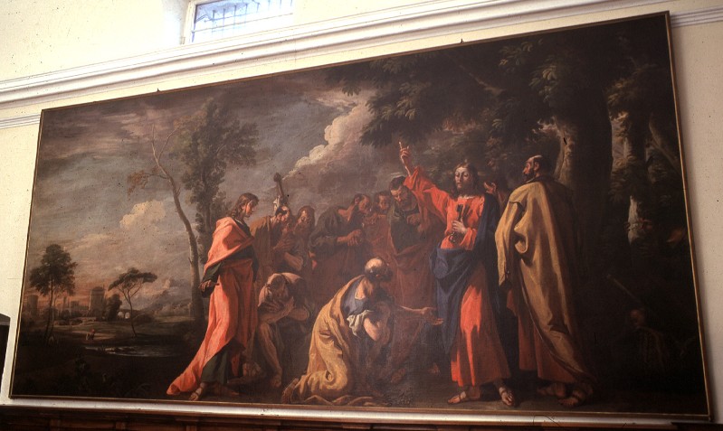 Ricci S.-Ricci M. sec. XVIII, Gesù Cristo consegna le chiavi a San Pietro