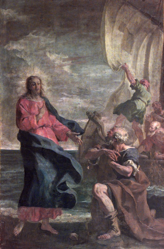 Ricci S. (1704), Vocazione di San Pietro