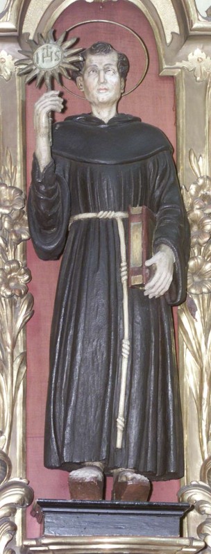 Ambito bergamasco sec. XVII, San Bernardino da Siena