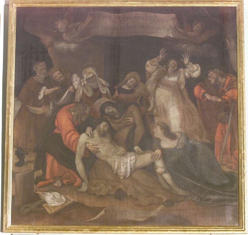 Lotto L. sec. XVI, Compianto su Gesù Cristo morto