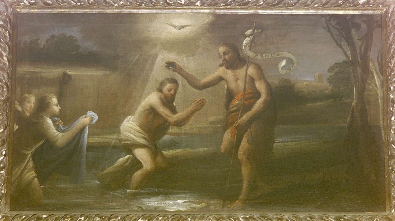 Cifrondi A. sec. XVIII, Battesimo di Gesù Cristo